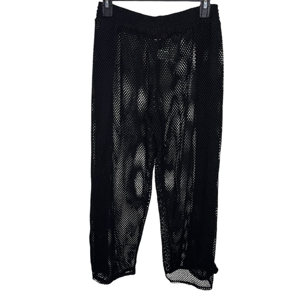 Black Fishnet Crop Top & Pants - Picture 14 of 14